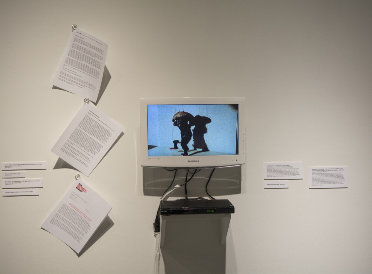 Canceled, Installation view at the Freedman Gallery, Albright College