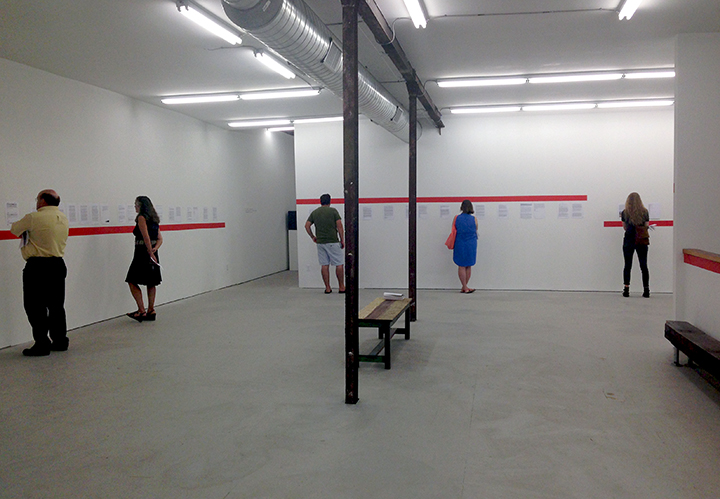 Non-Participation, Installation view, The Luminary, St. Louis